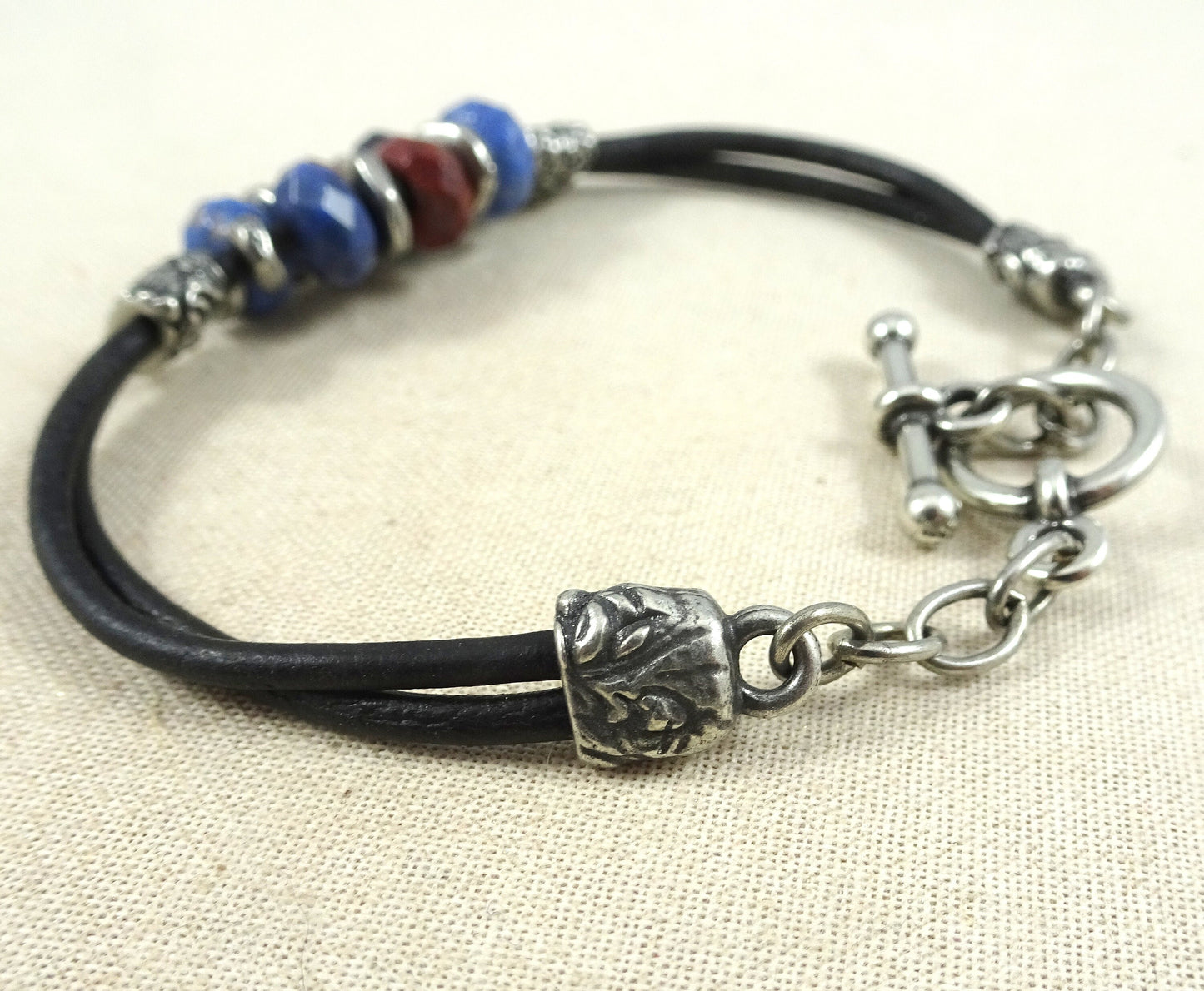 TierraCast Crimpable Cord Ends, Jardin End Caps for Leather, Antiqued Pewter (PF/900-04) * Qty. 6
