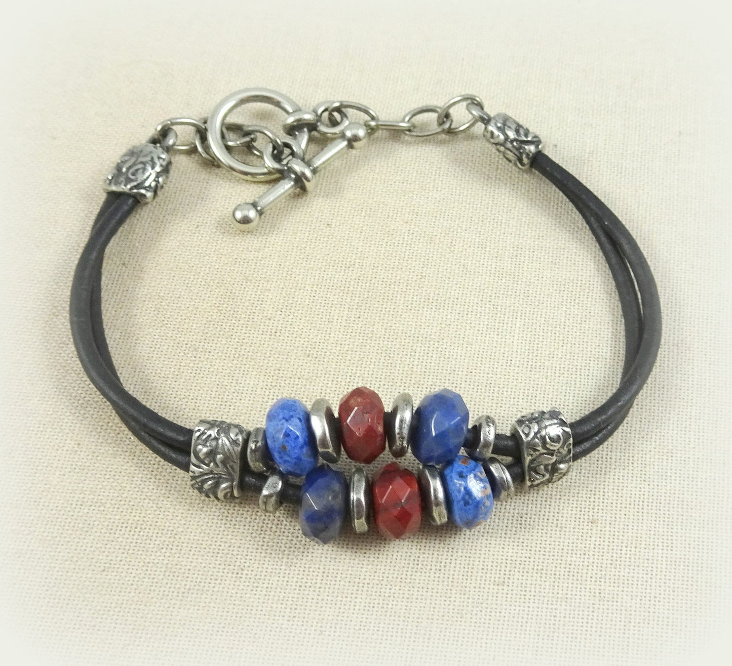 TierraCast Crimpable Large Hole Bead, Antiqued Pewter (PF/887-04) * Qty. 5