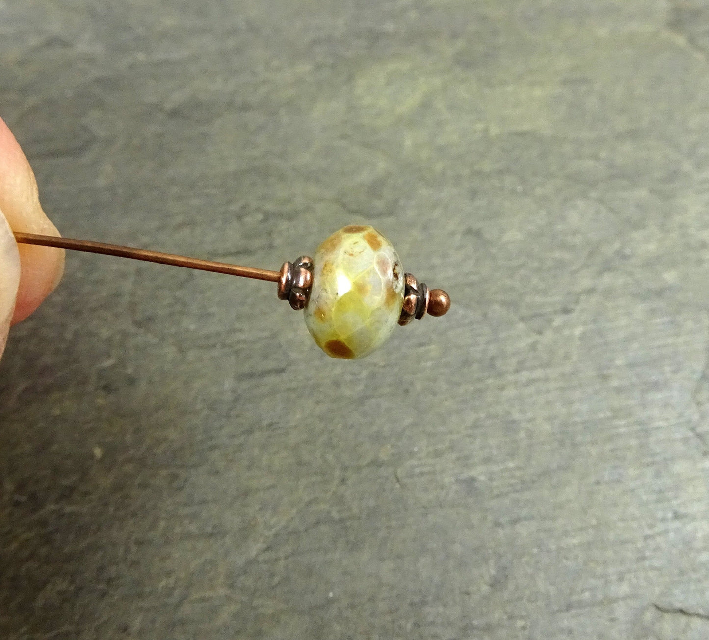 TierraCast Antiqued Copper Flower Bead Caps, 3.5mm Tiny Scalloped Petal Bead Caps (PF/790-87) * Qty. 50