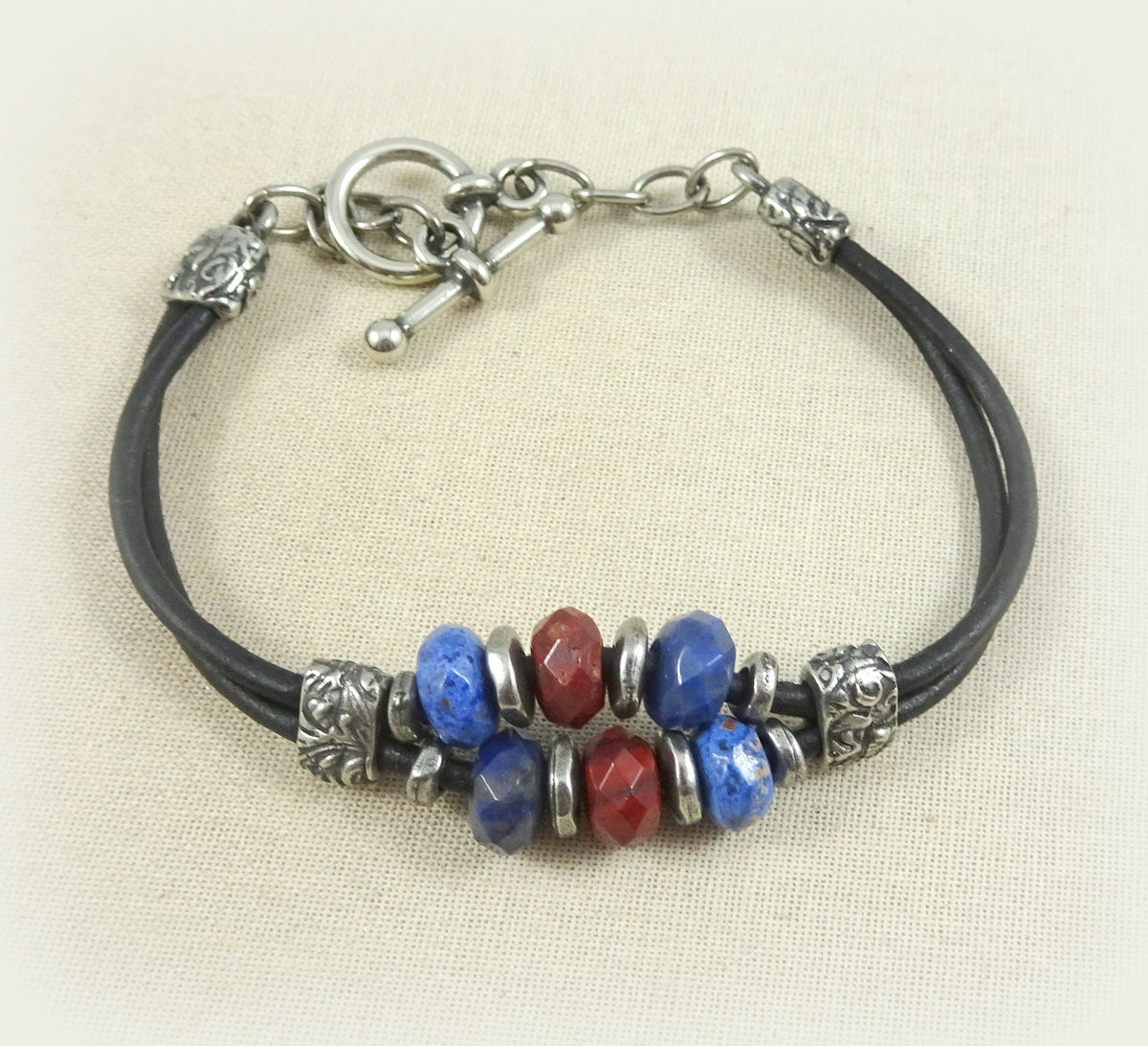 TierraCast Crimpable Large Hole Bead, Antiqued Silver Plated (PF/887-77) * Qty. 10