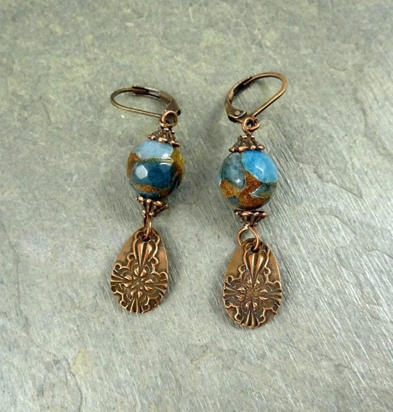 TierraCast Tiffany 6mm Bead Caps, Antiqued Copper Plated (PF/779-87) * Qty. 20