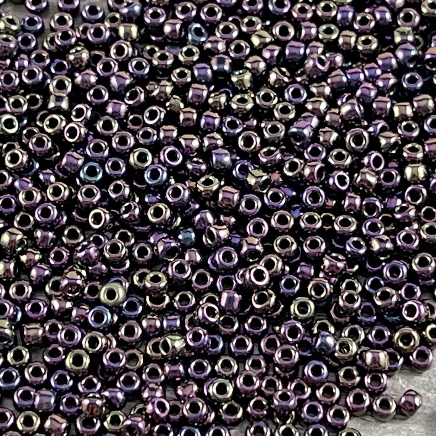 11/0 TOHO Seed Beads - 2mm Brown Iris Seed Bead (T389-85) * Qty. 15 grams