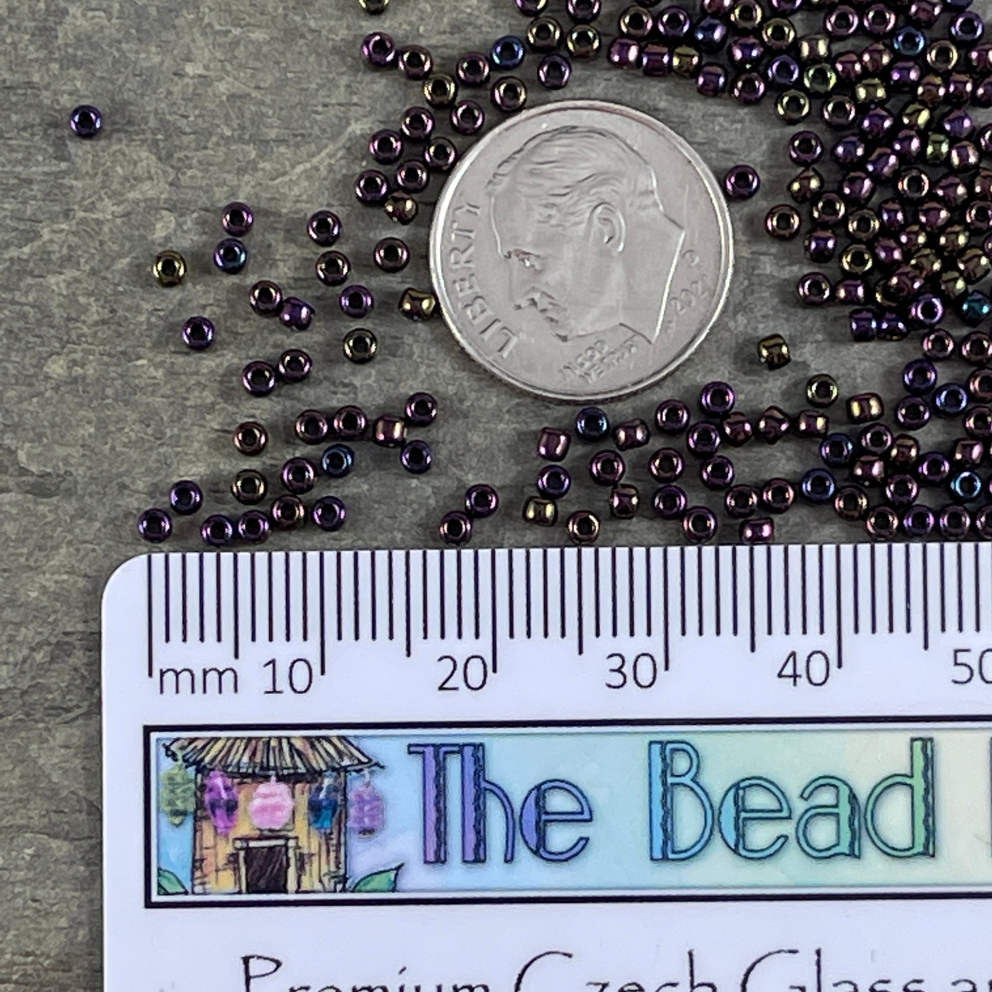 11/0 TOHO Seed Beads - 2mm Brown Iris Seed Bead (T389-85) * Qty. 15 grams
