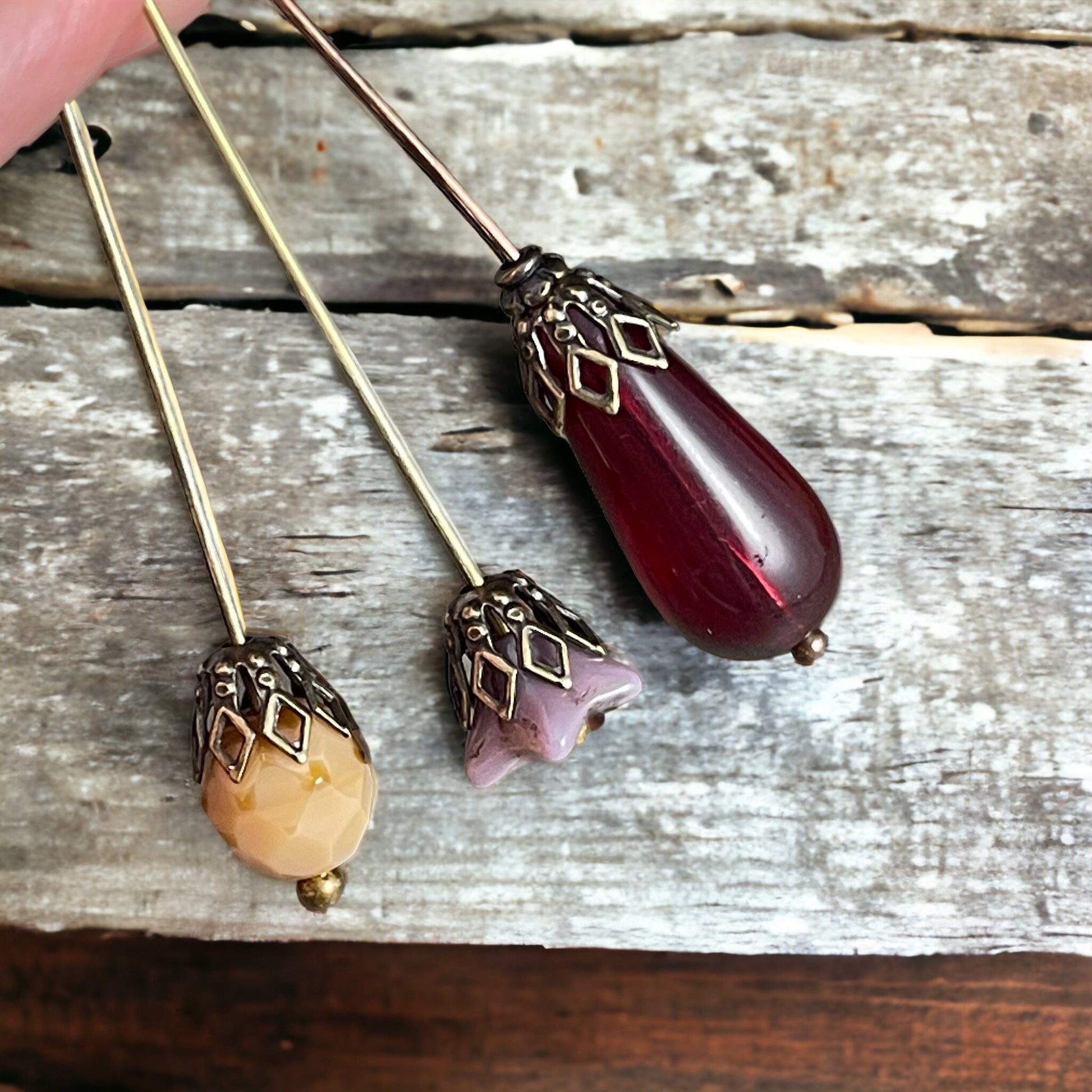 Filigree Basket Shape Bead Caps ~ 7x5mm Antiqued Brass Tapered Bead Caps for Teardrop Beads (BC-1088) *