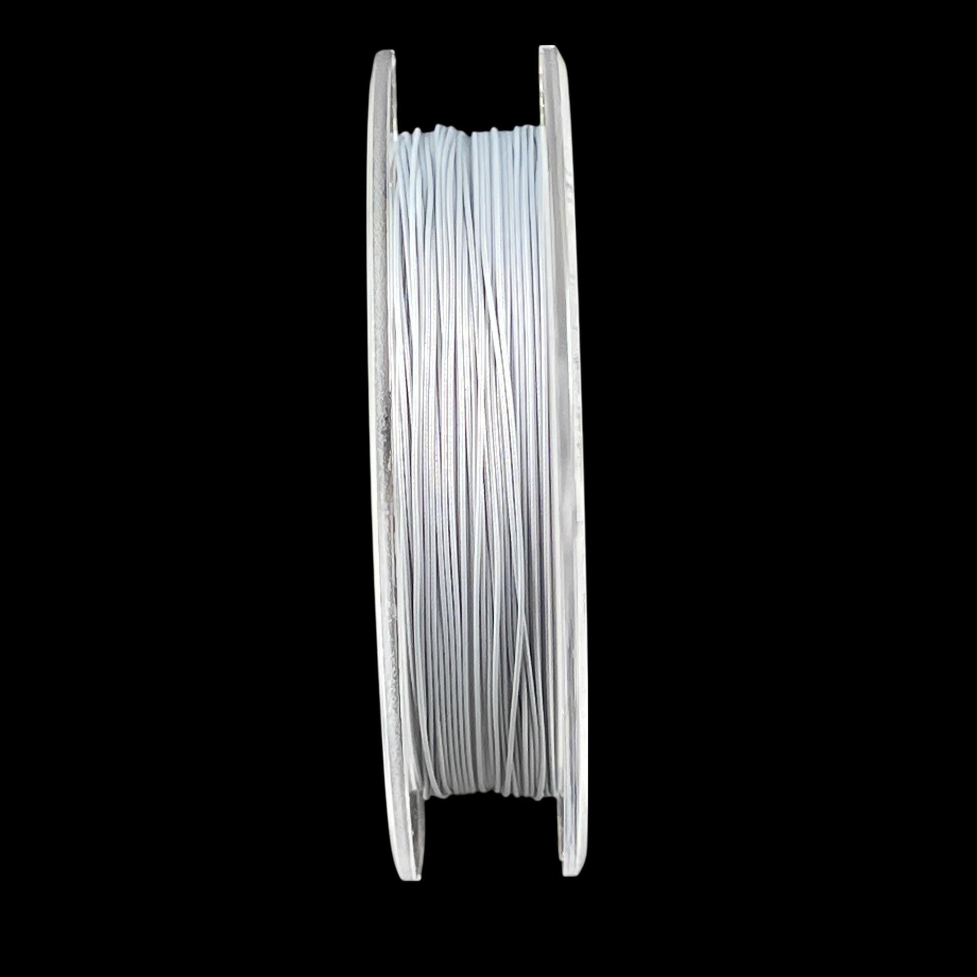Accu-Flex Beading Wire, Pearl White, 49 Strand, .019in/.48mm diameter (2512) * 30 ft. spool