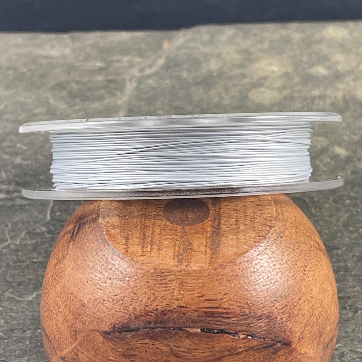 Accu-Flex Beading Wire, Pearl White, 49 Strand, .019in/.48mm diameter (2512) * 30 ft. spool