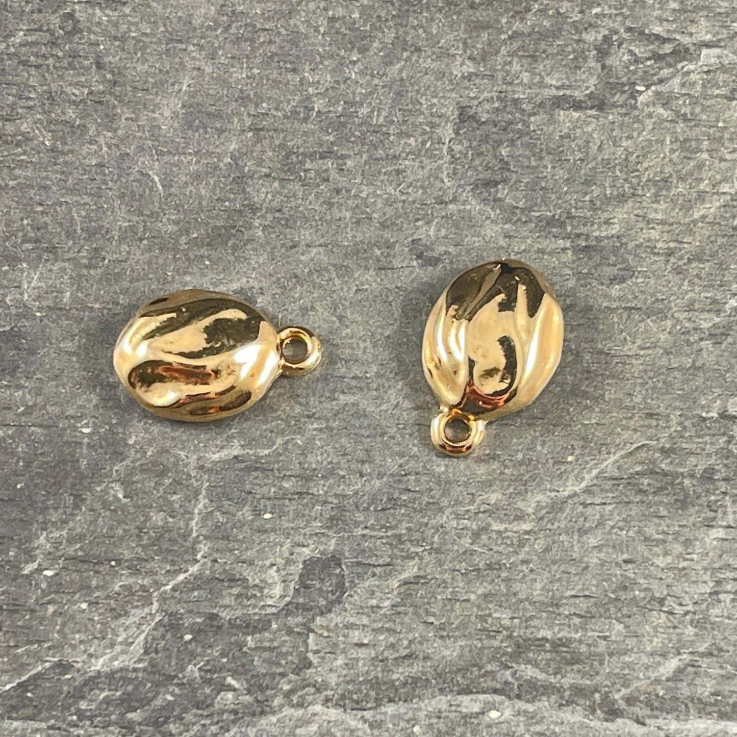 Magnetic Clasp, 24k Gold Plated Zamak, 17x10mm (PF/15195-12) * Qty. 1