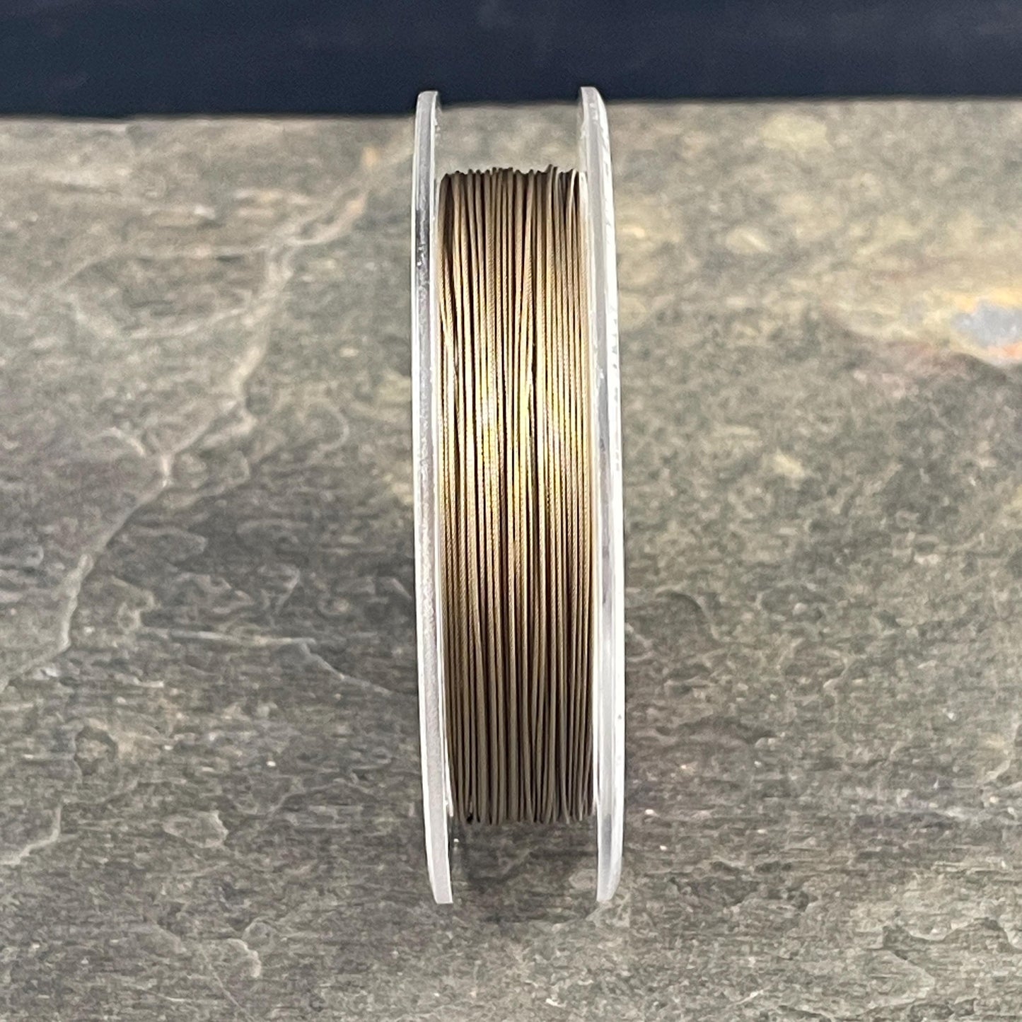 Accu-Flex Beading Wire, Bronze, 49 Strand, .019in/.48mm diameter (5234) * 30 ft. spool
