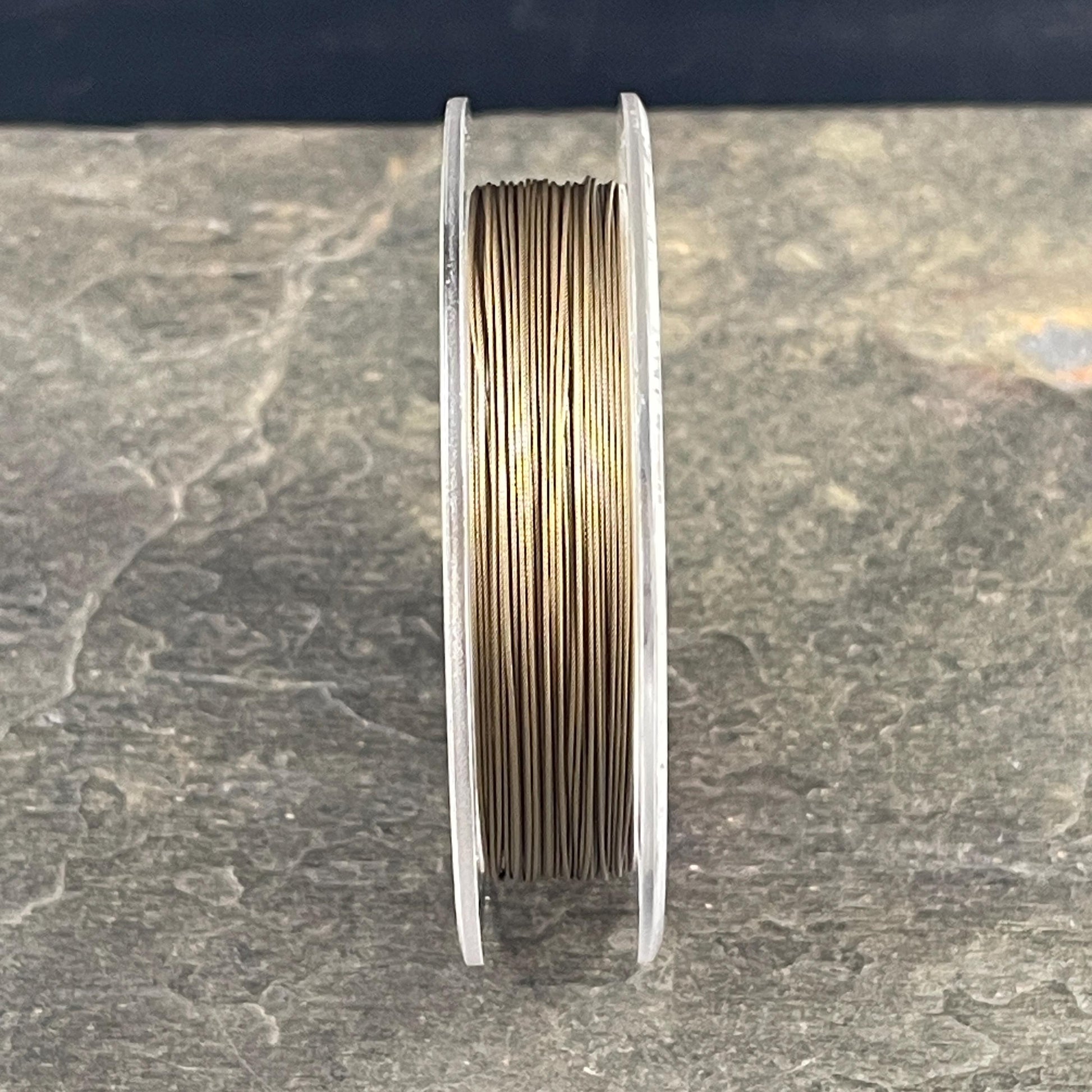 Accu-Flex Beading Wire, Bronze, 49 Strand, .019in/.48mm diameter (5234) * 30 ft. spool