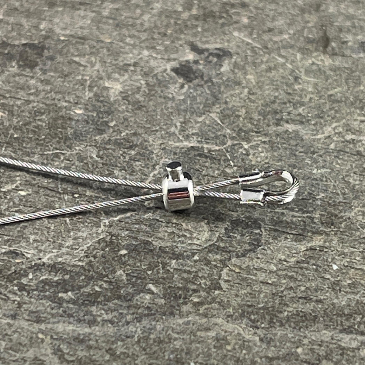 4mm One-Step Crimp Beads for Wire, Silver Plated Brass (Z030-17A-S) * Qty. 30