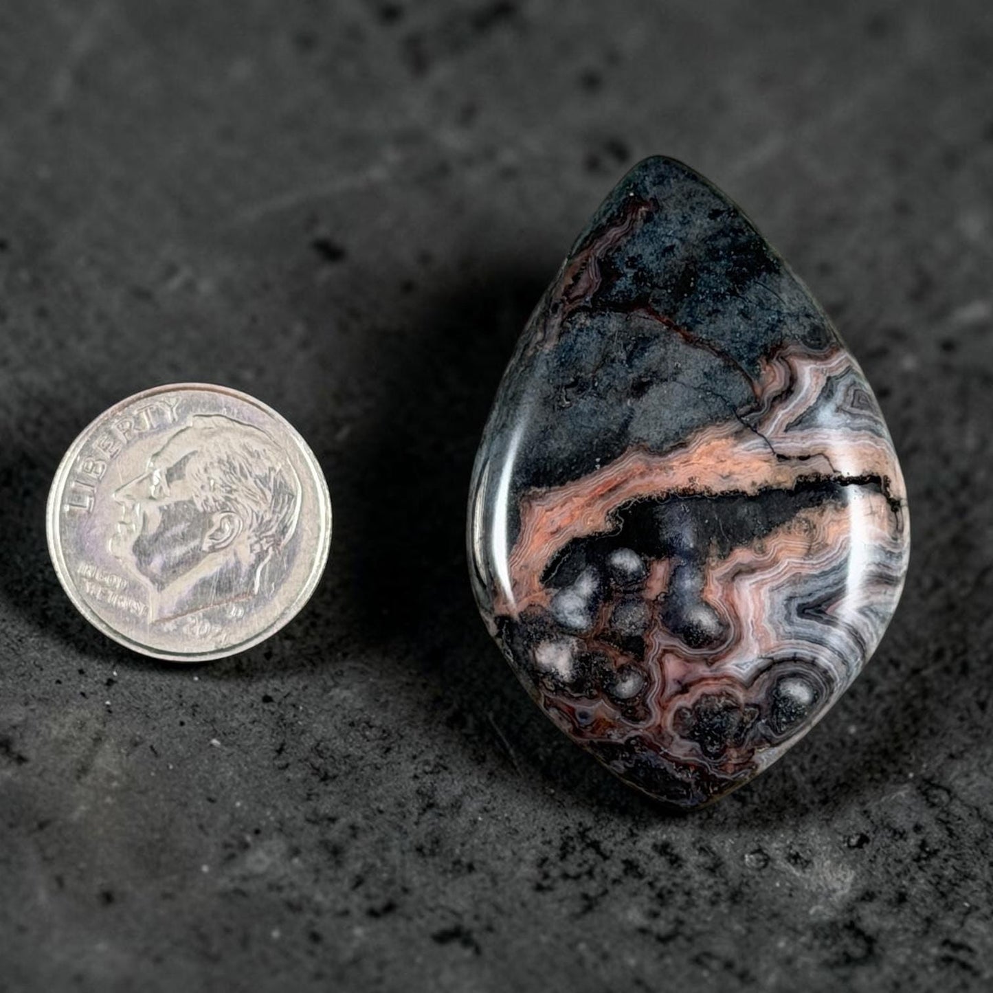 Gemstone Pendant, Leaf or Petal Shape Pendant, Vertical Top Drilled Large Hole * 1 Pendant