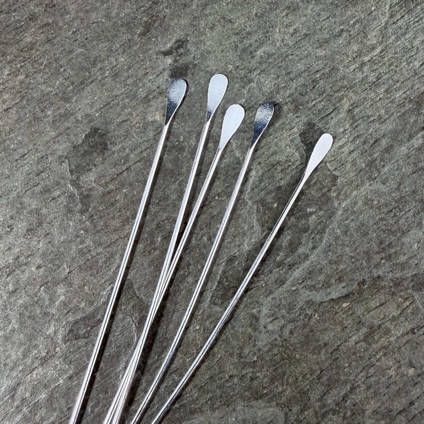 Paddle Head Pins, 2" Silver Plated Brass, 22 gauge (5553) * Qty. 50