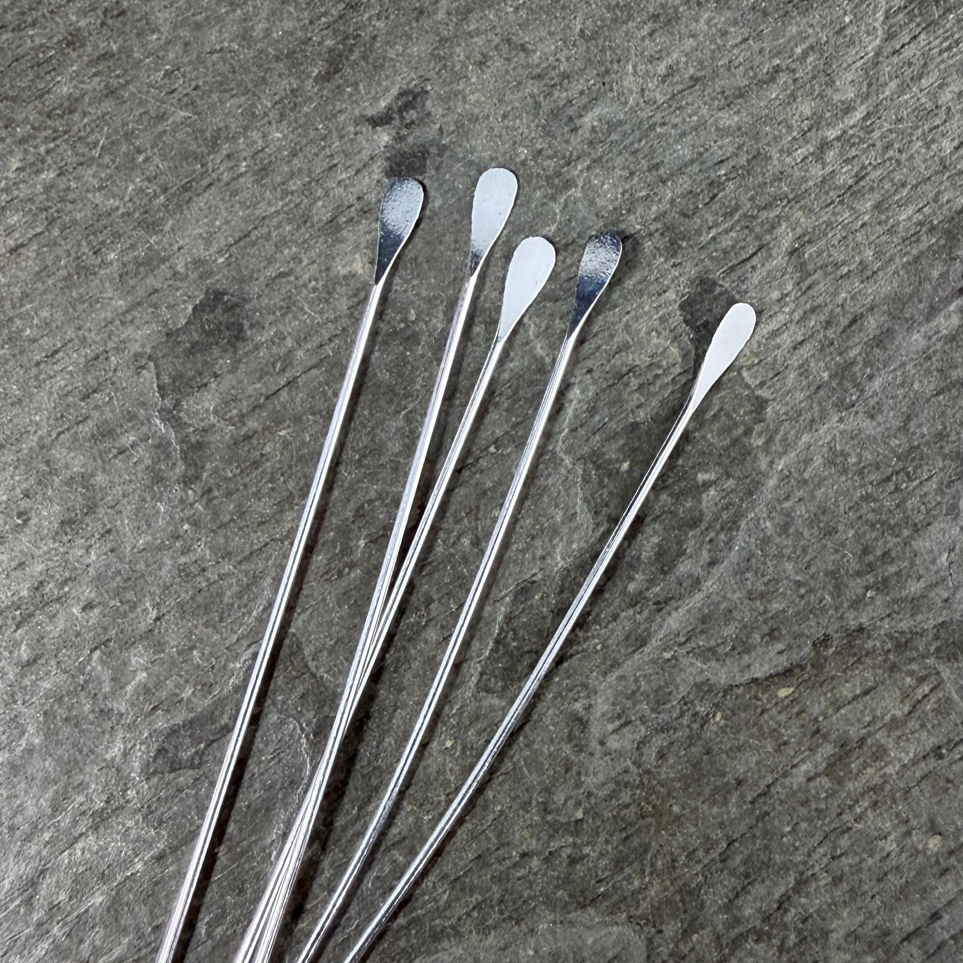 Paddle Head Pins, 2" Silver Plated Brass, 22 gauge (5553) * Qty. 50