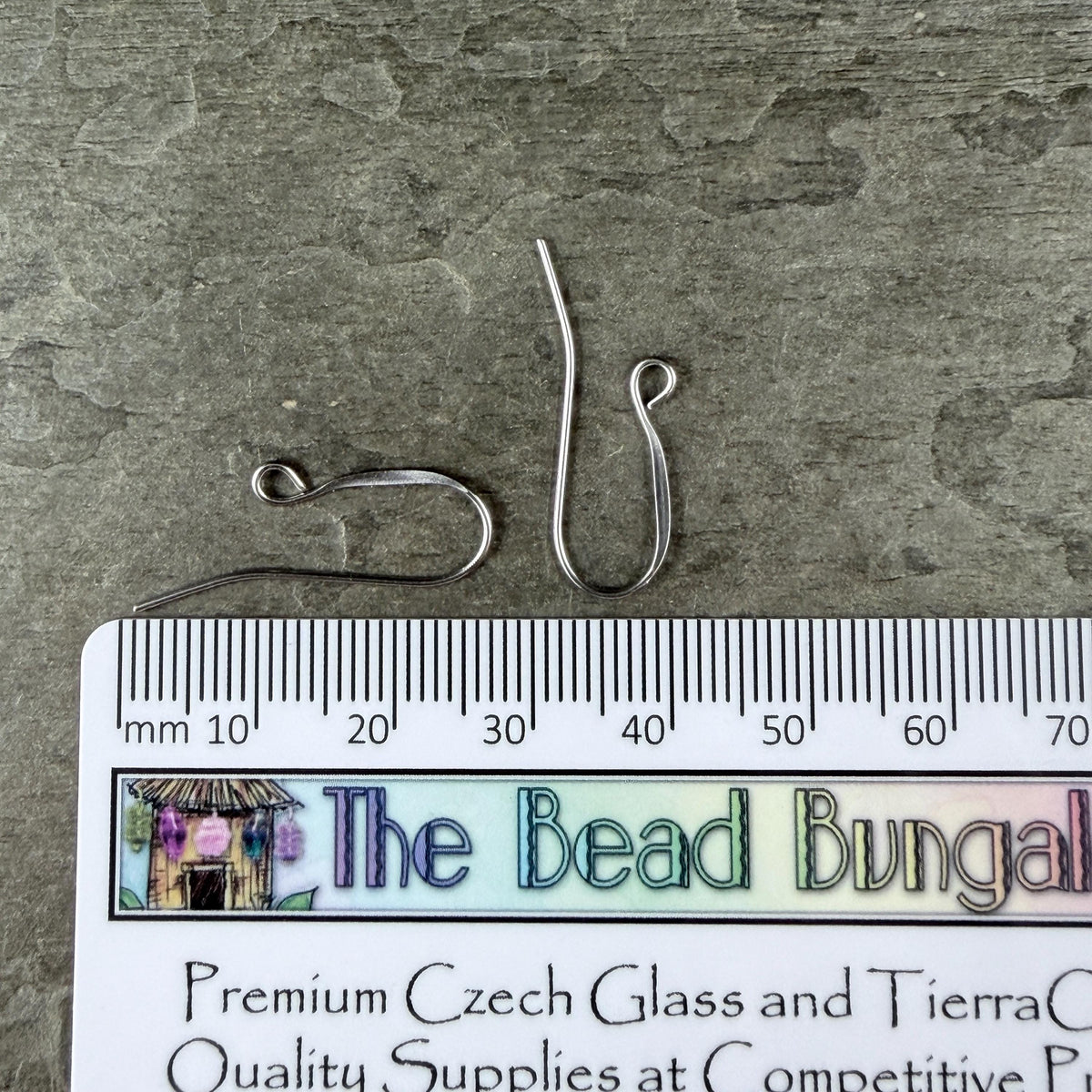 Stainless Steel Ear Wires, 28x17mm, Hypoallergenic, Long Earring Hooks (4740) * Qty. 30