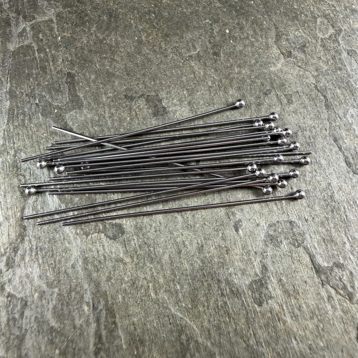 Stainless Steel Ball Headpins - 2" 21g Head Pins with 2mm Ball (G081-60P) * Qty. 100