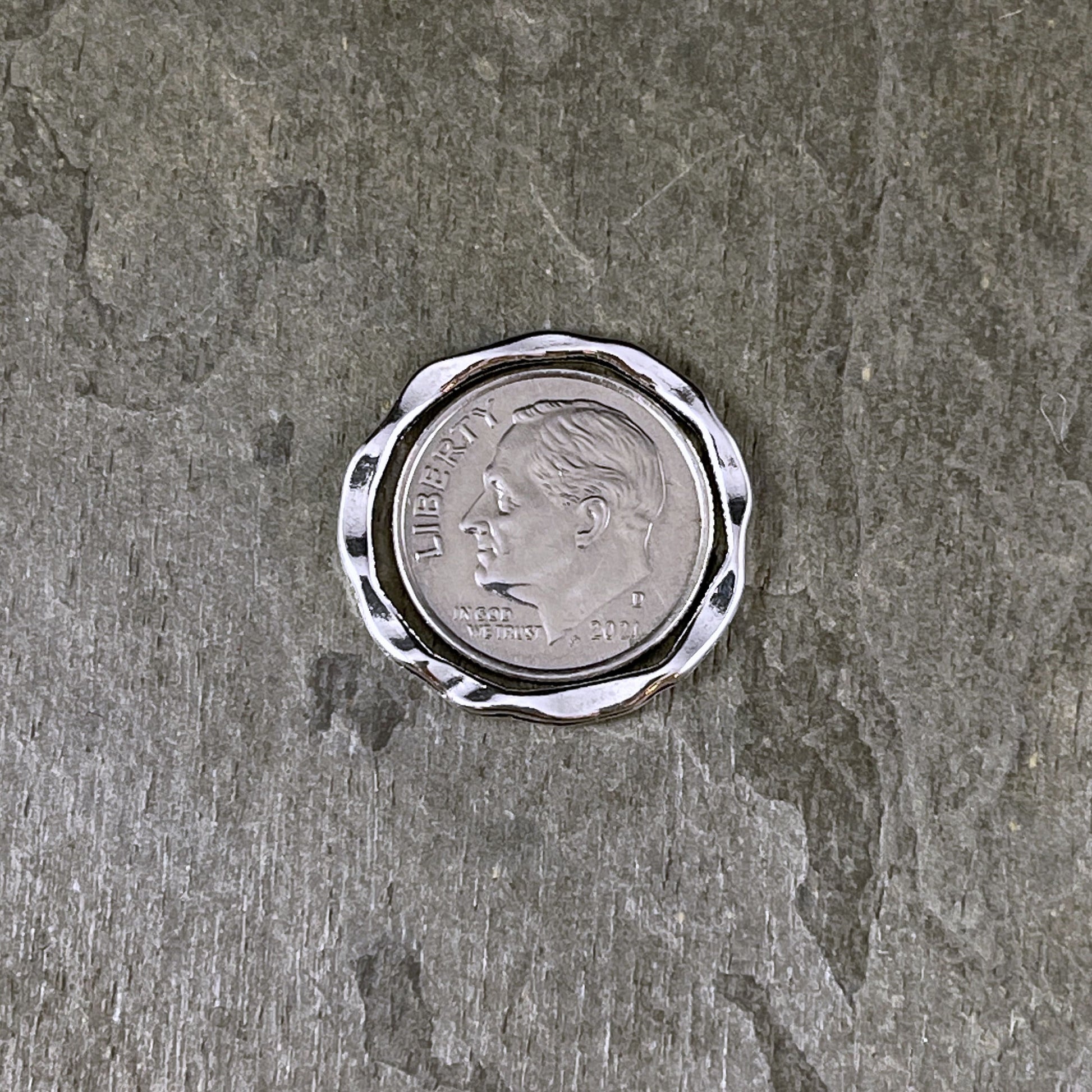 Antiqued Brass Organic Linking Rings ~ Link, Ring, Connector ~ 22mm Flat Ring ~ Nickel Free (A017-AB-NF) * Qty. 20